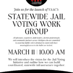 Jail Voting Work Group Kickoff