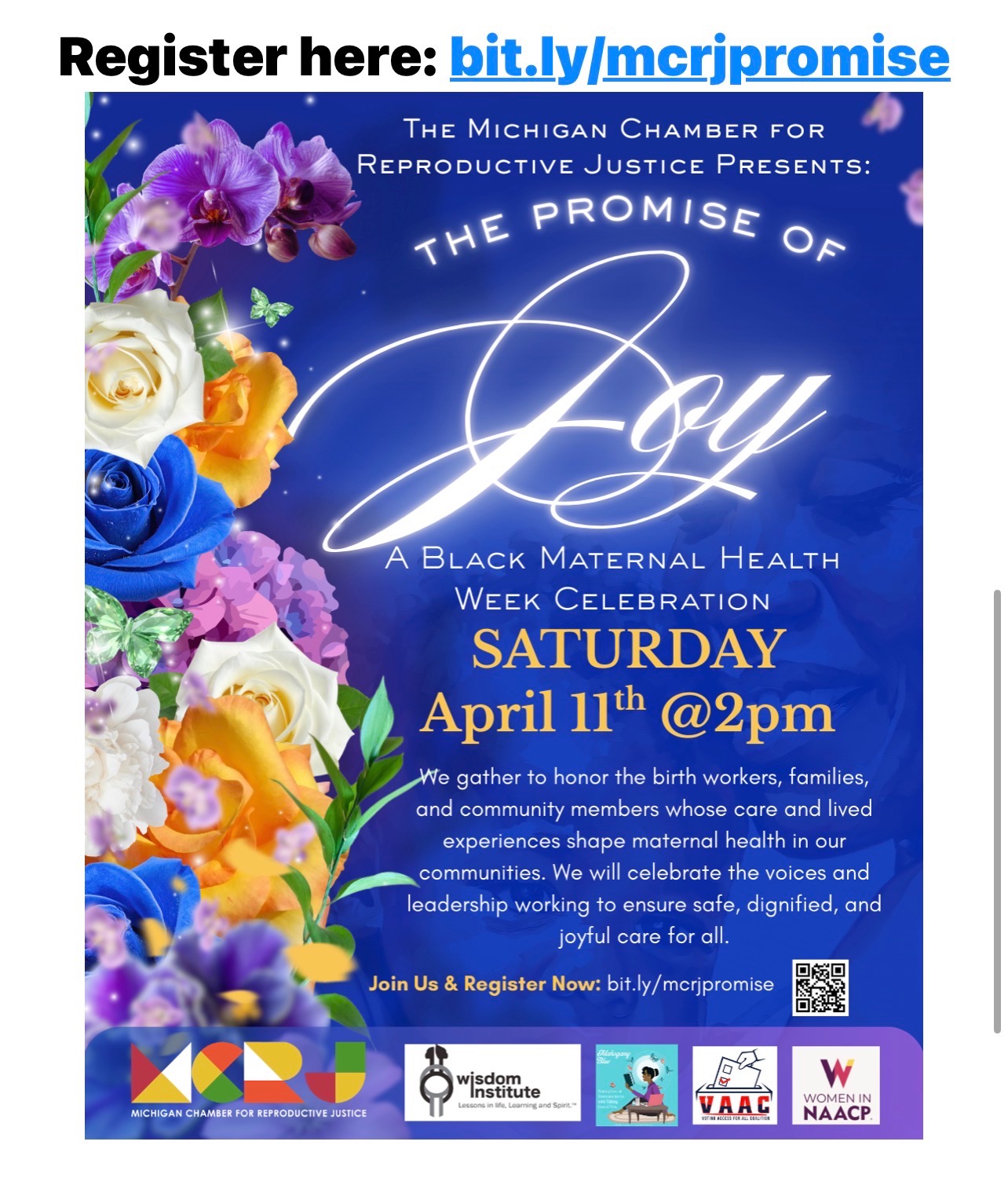 The Promise of Joy: A Black Maternal Health Week Celebration