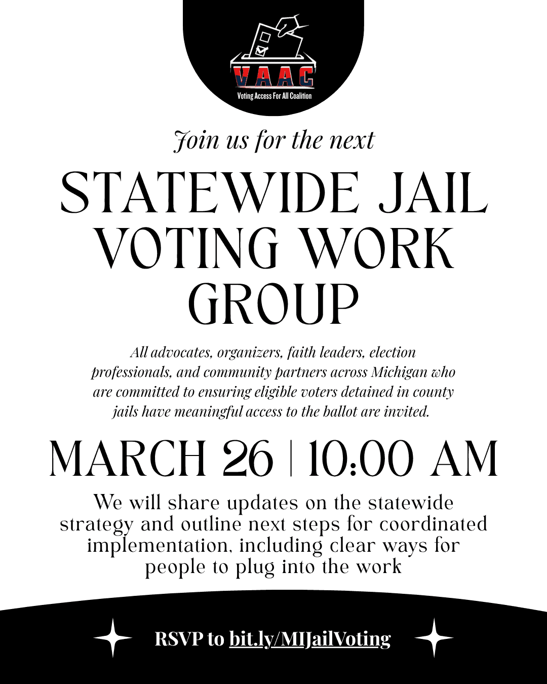 VAAC Statewide Jail Voting Work Group