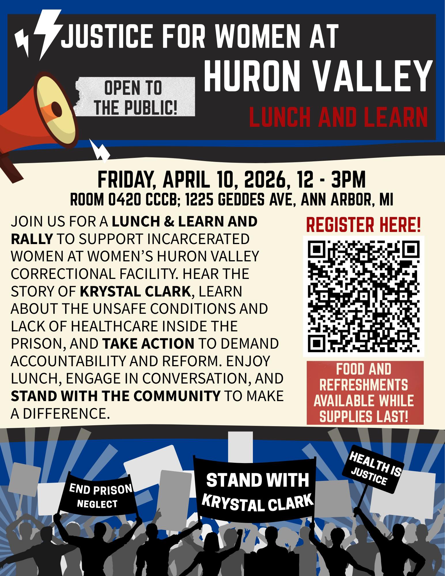 Justice for Women at Huron Valley