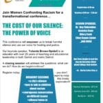 The Cost of Our Silence: The Power of Our Voice