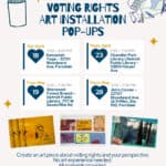 Voting Rights Art Installation Pop-up