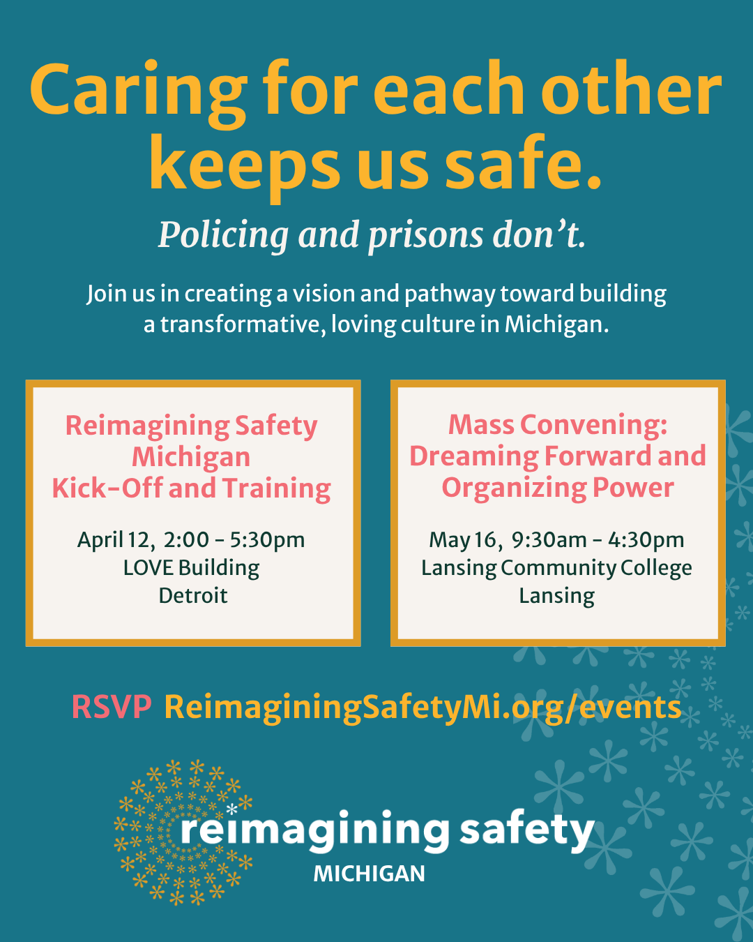 Reimagining Safety Michigan Kick-Off and Training