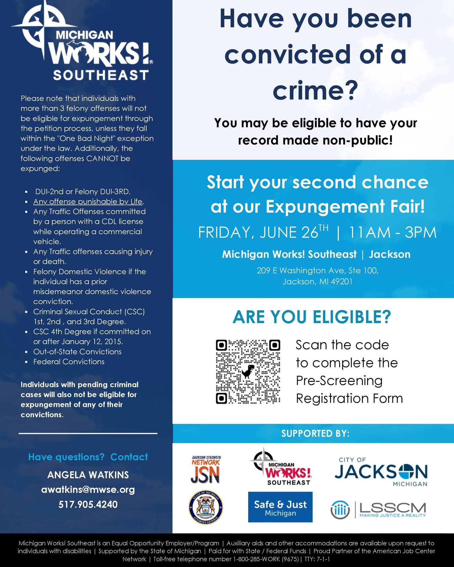 Expungement Fair in Jackson