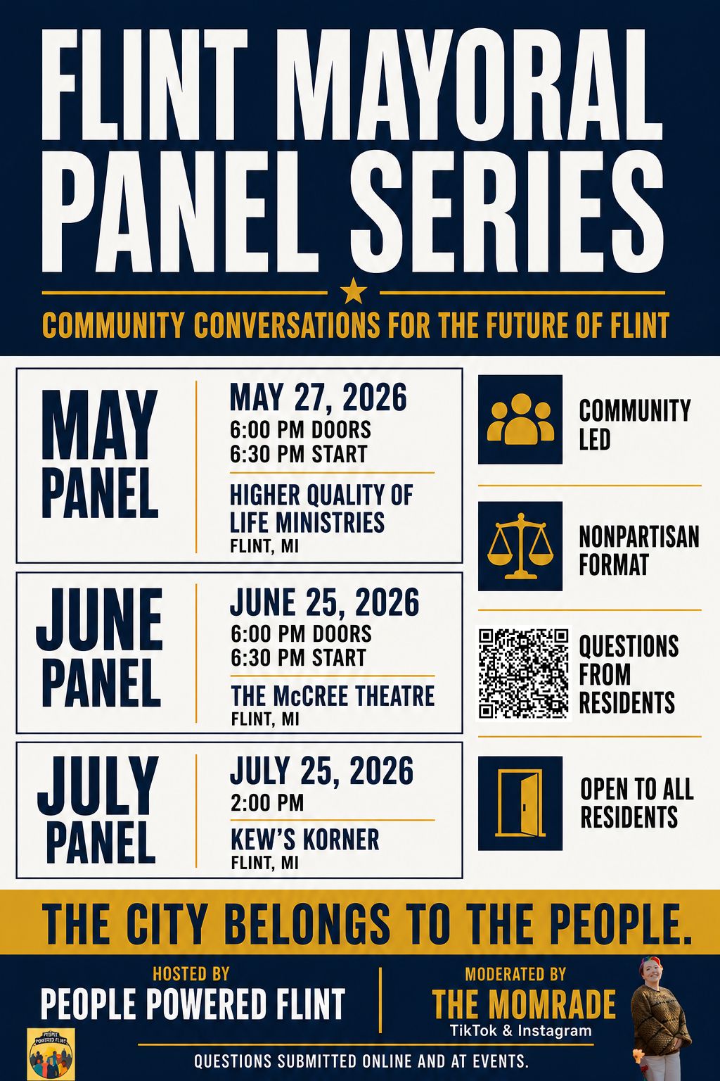 Flint Mayoral Panel Series - Part One