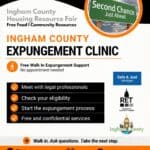 Ingham County Expungement Clinic & Housing Resource Fair