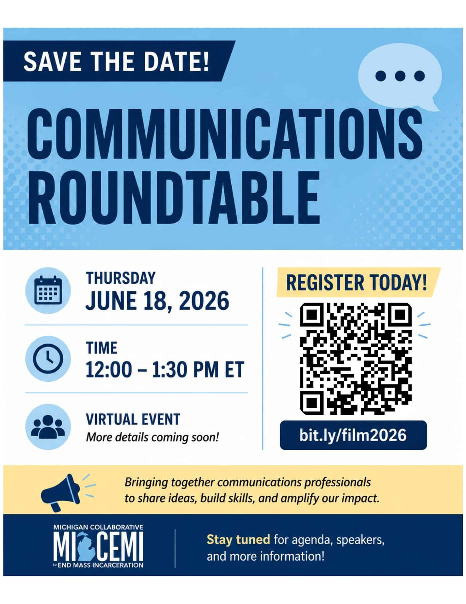 MI-CEMI Communications Roundtable