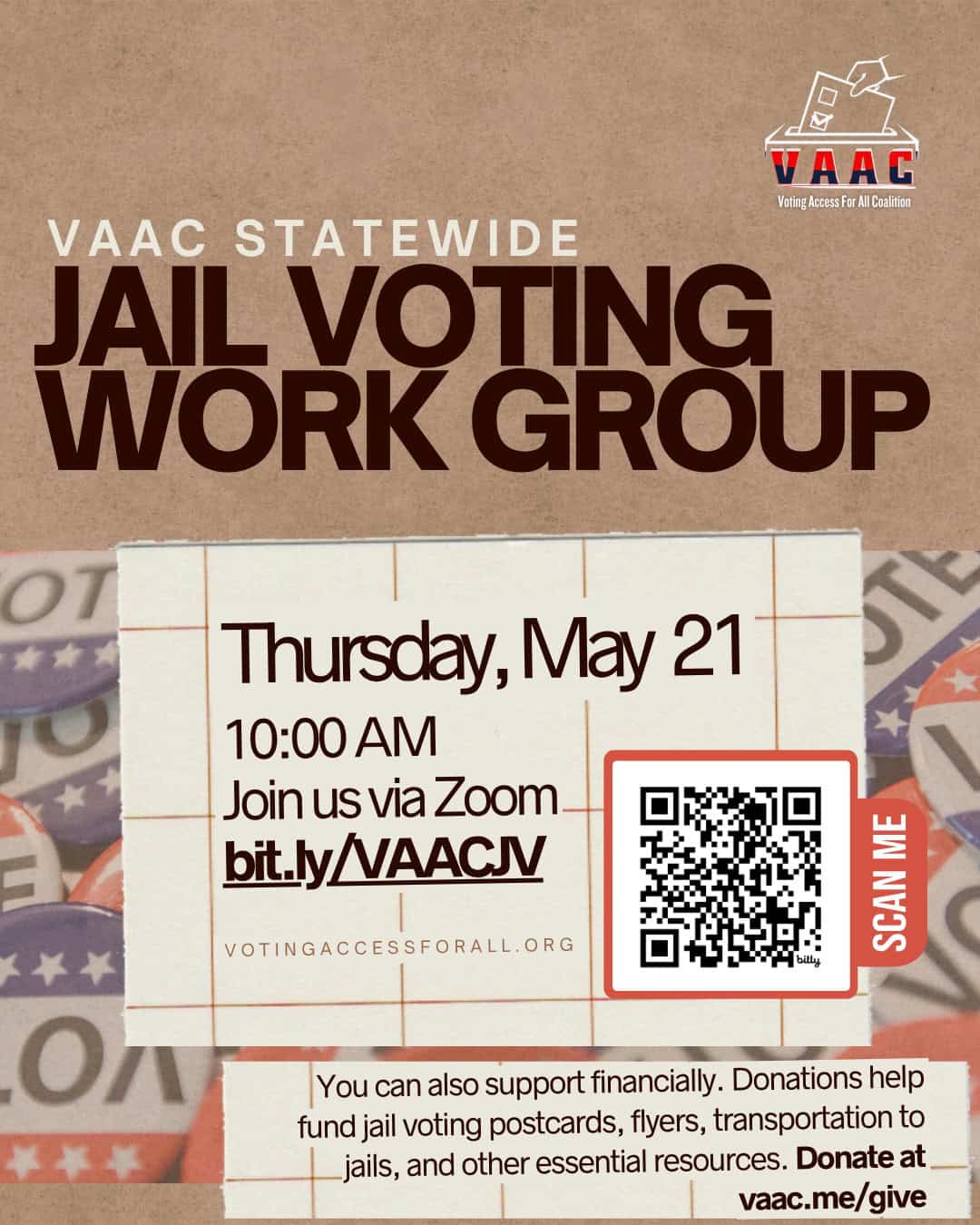 VAAC Statewide Jail Voting Work Group