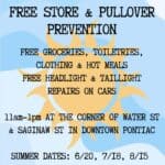 Oakland County Free Store & Pullover Prevention