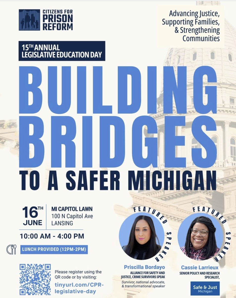 Citizens for Prison Reform (CPR)'s 15th Legislative Education Day 2026