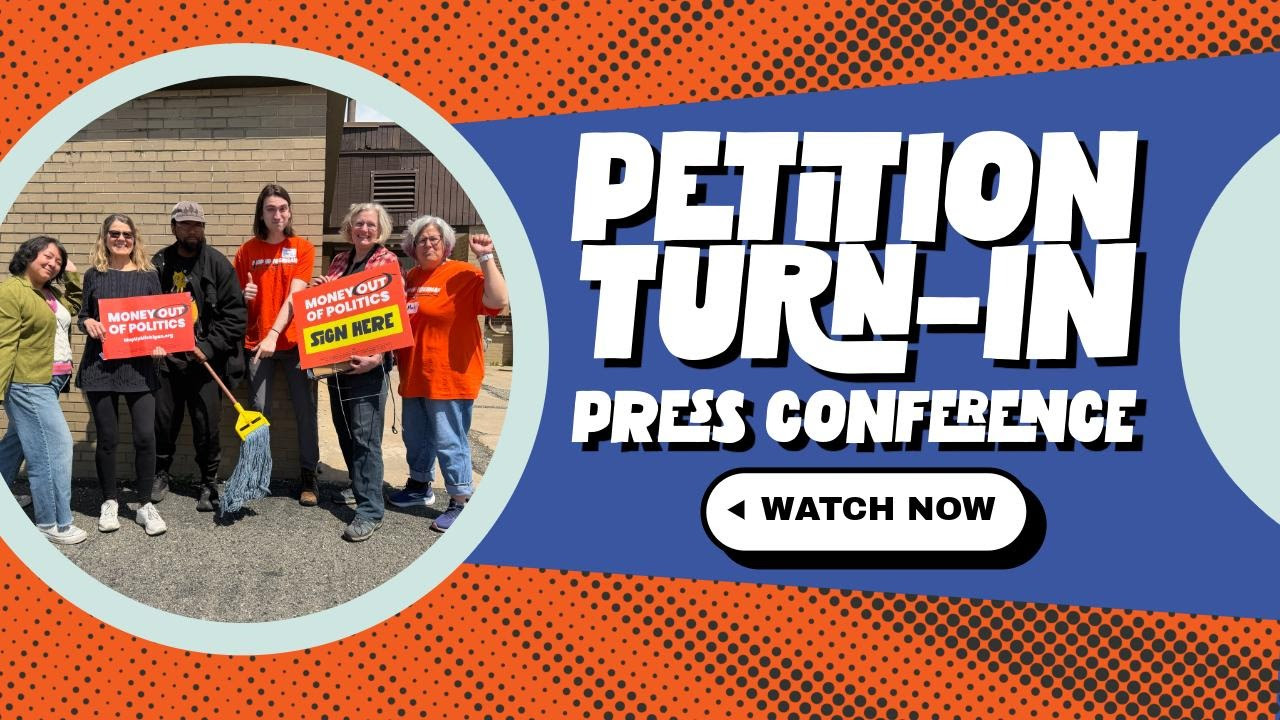 Mop Up Michigan Petition Turn In and Press Conference