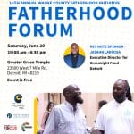 14th Annual Wayne County Fatherhood Initiative Fatherhood Forum