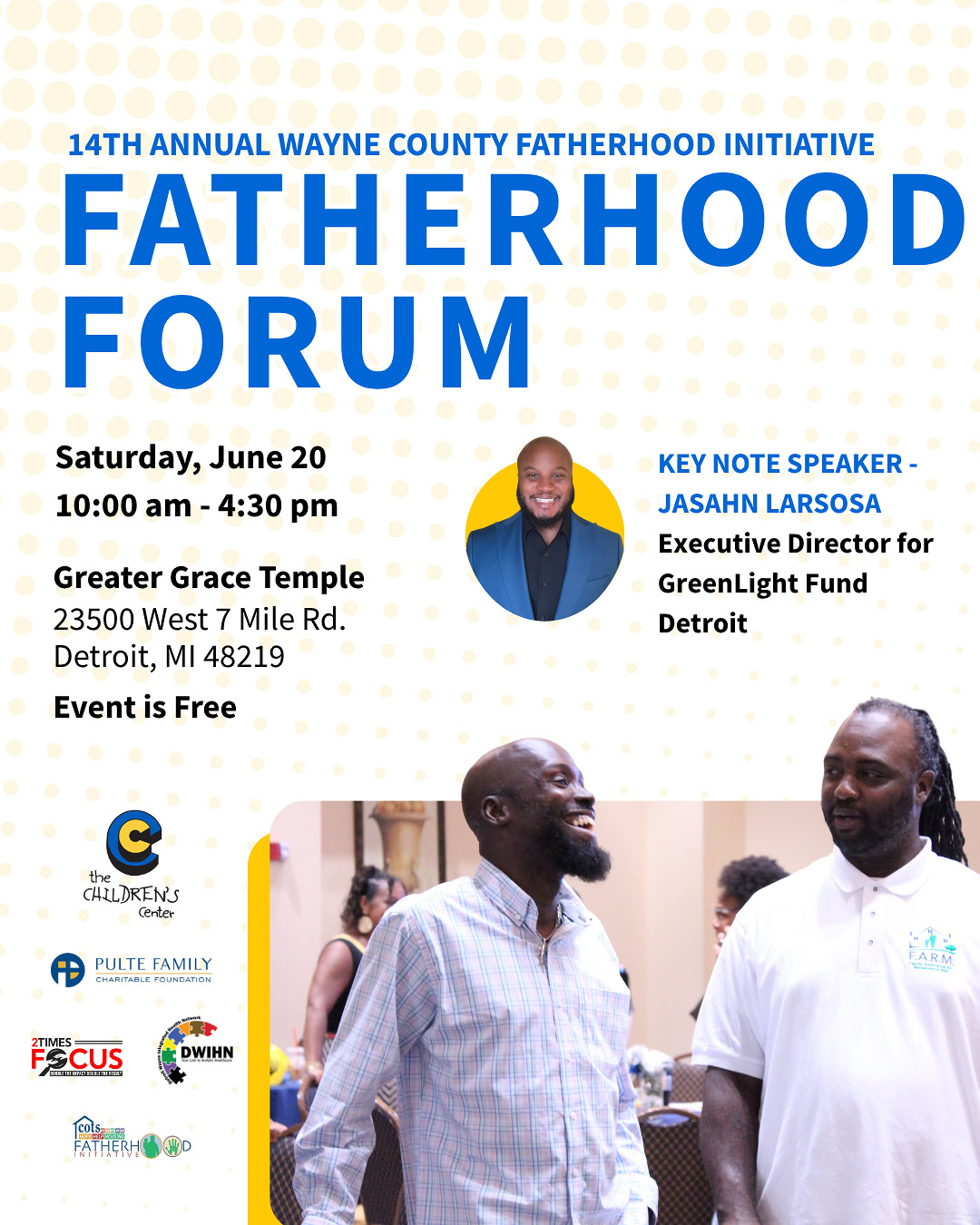 14th Annual Wayne County Fatherhood Initiative Fatherhood Forum
