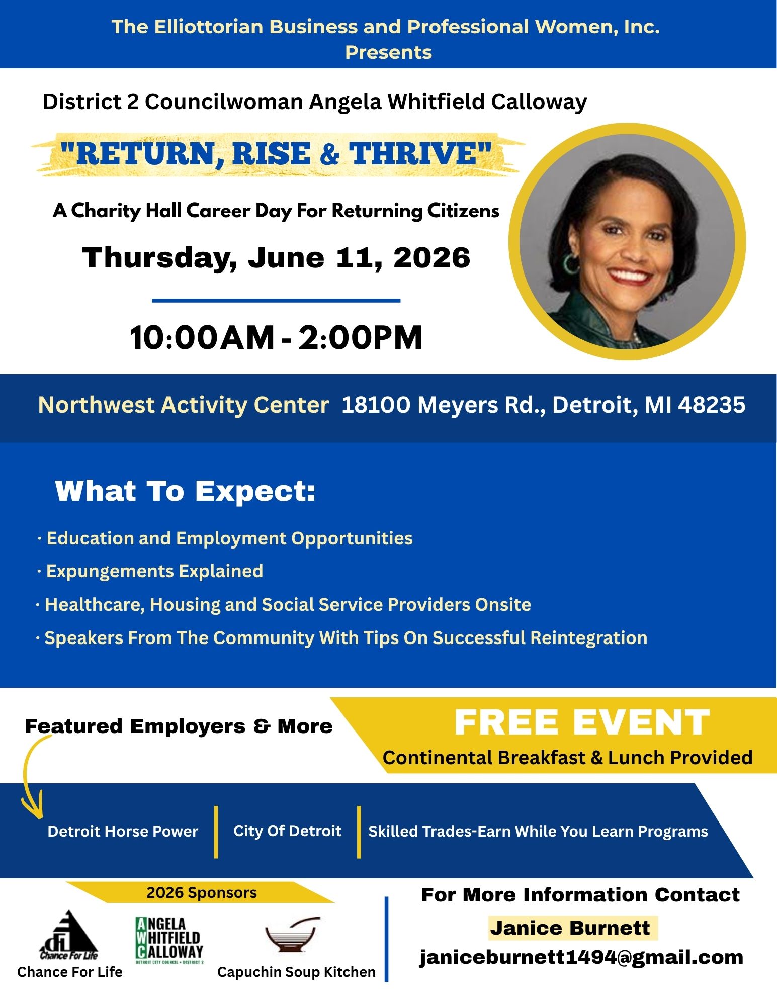 Return, Rise, & Thrive: A Charity Hall Career Day for Returning Citizens