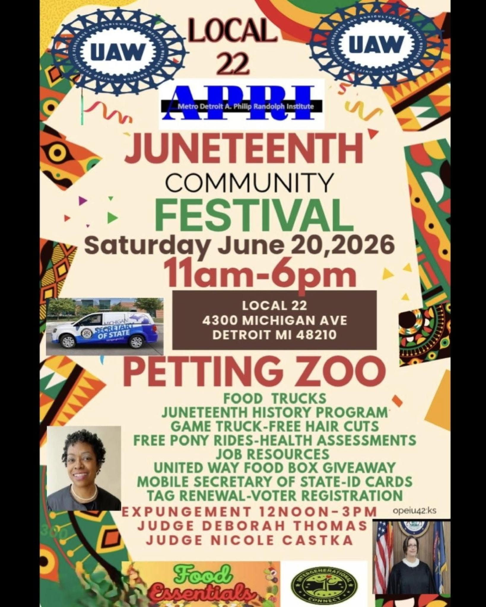 Juneteenth Community Festival in Detroit