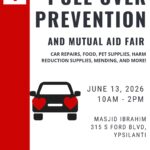 Pullover Prevention and Mutual Aid Fair in Ypsilanti