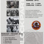 Midnight Freedom Ride Block Party in Pontiac