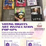 Voting Rights Community Art Pop-Up in Hamtramck