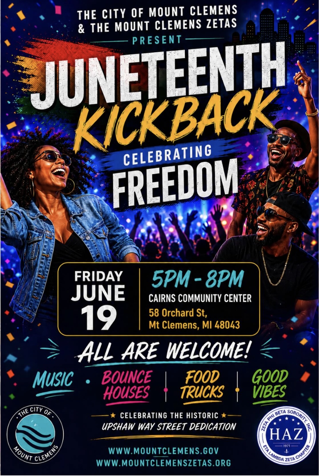 Juneteenth Kickback in Mount Clemons