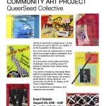 Voting Rights Community Art Project Pop-Up at QueerSeed Collective