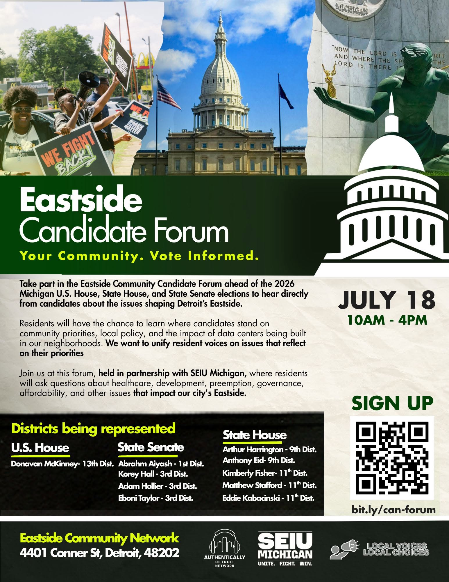 Eastside Community Candidate Forum
