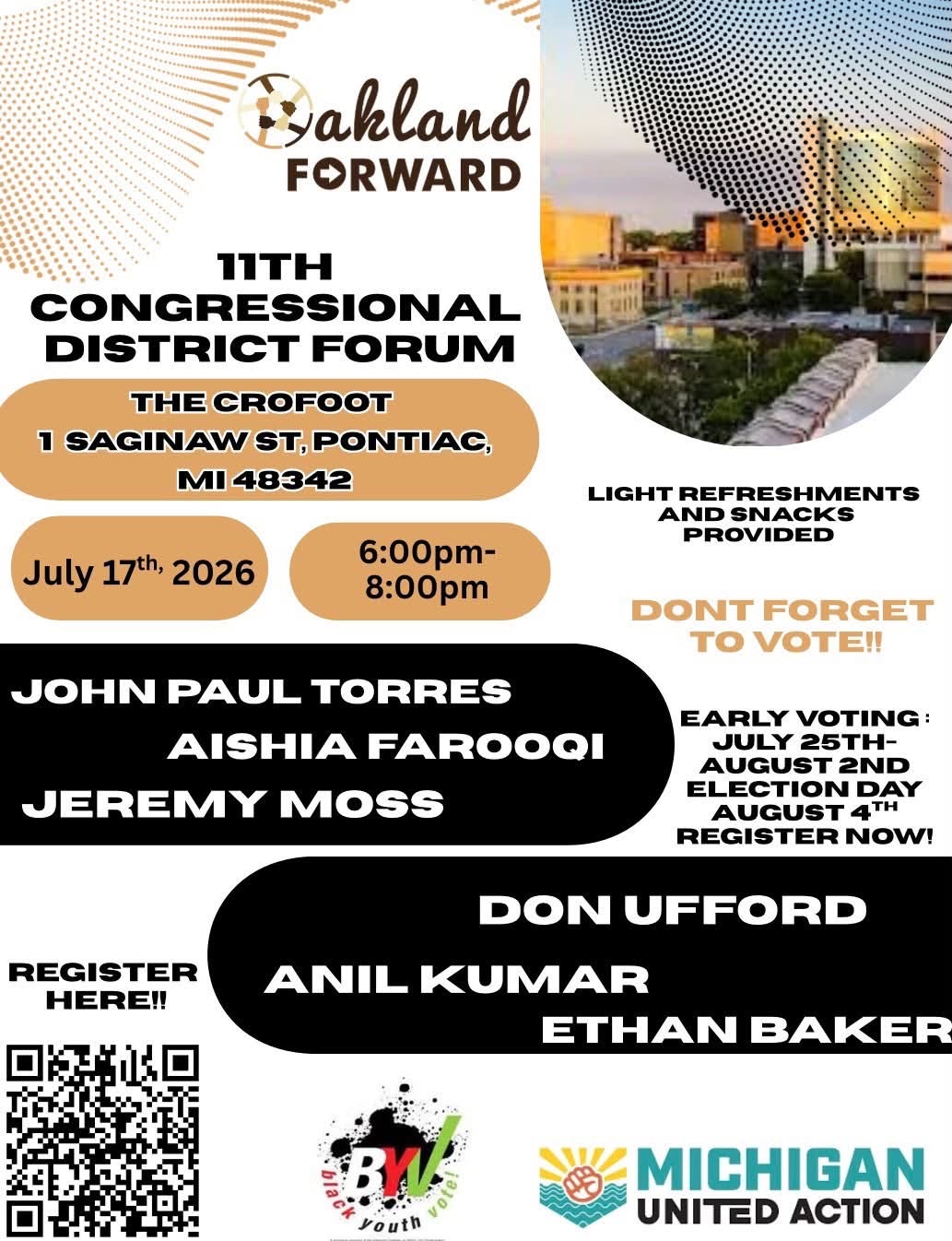 11th Congressional District Forum