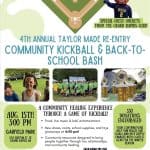 Taylor Made Re-entry Annual Kickball Event