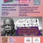 Macomb County Good Trouble Lives On: Kick Off Teach-In