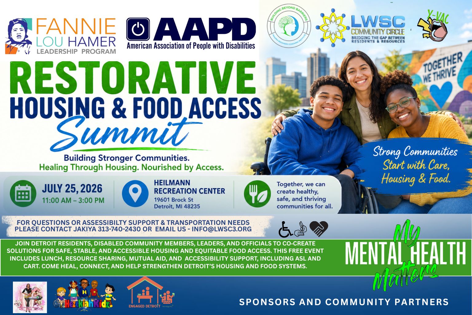 Restorative Housing & Food Access Summit