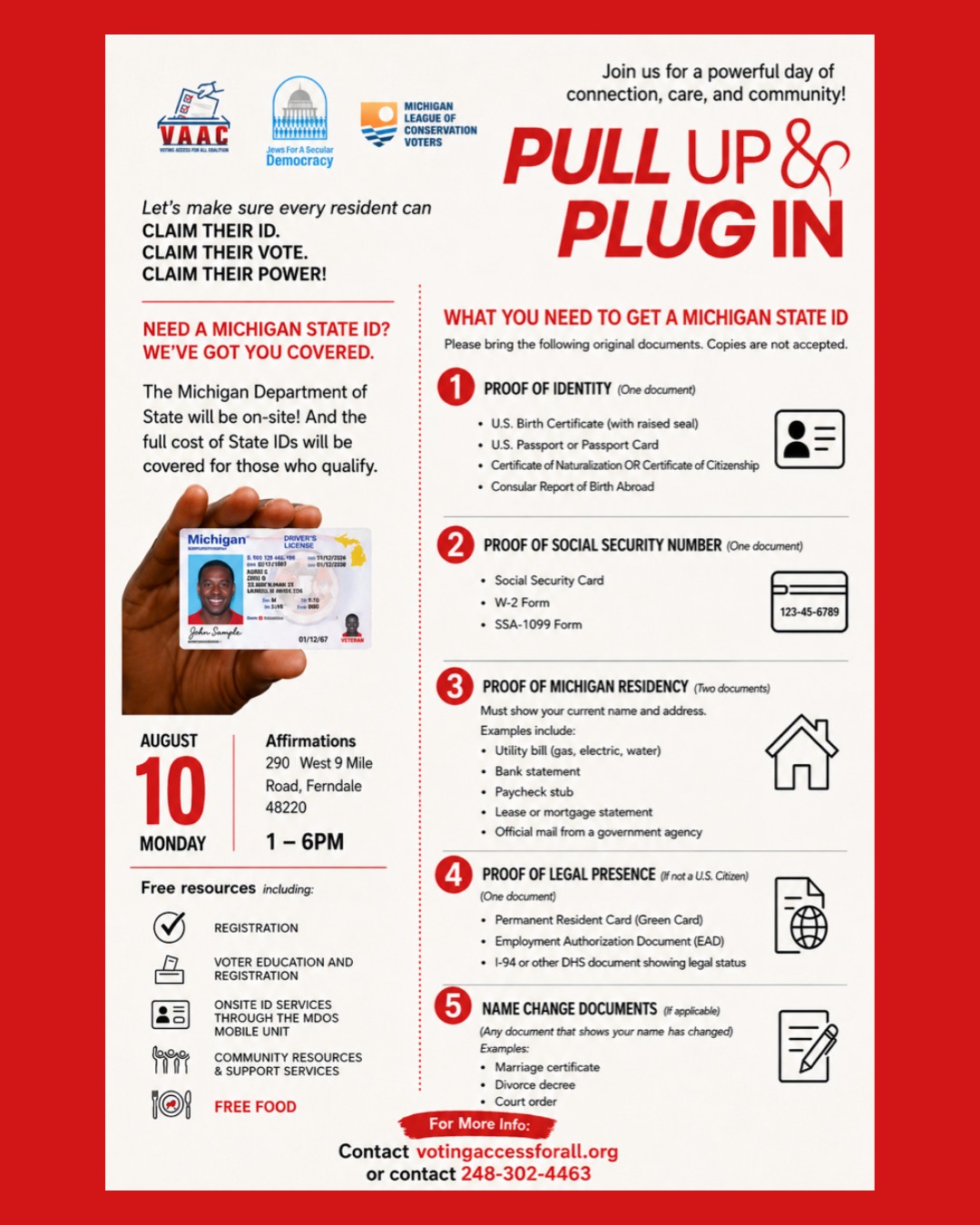 Pull Up & Plug In: ID Clinic in Ferndale