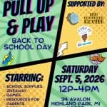 4th Annual Pull Up & Play Back to School Day