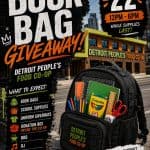 3rd Annual Book Bag Giveaway! in Detroit