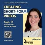Communications Roundtable: Creating Short-Form Videos