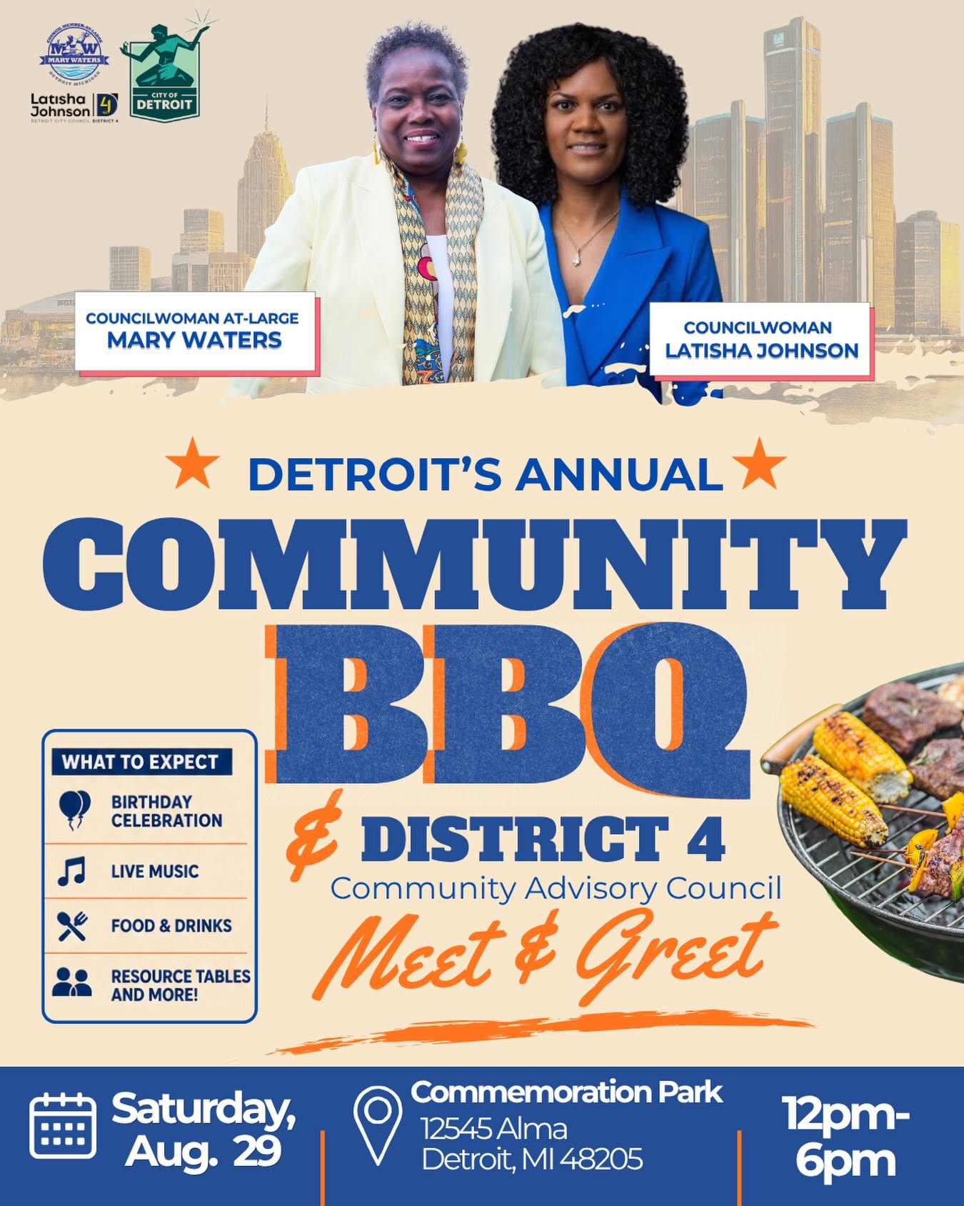 Annual Community BBQ in Detroit