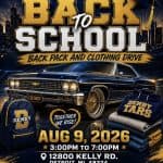 Back to School Back Pack & Clothing Drive