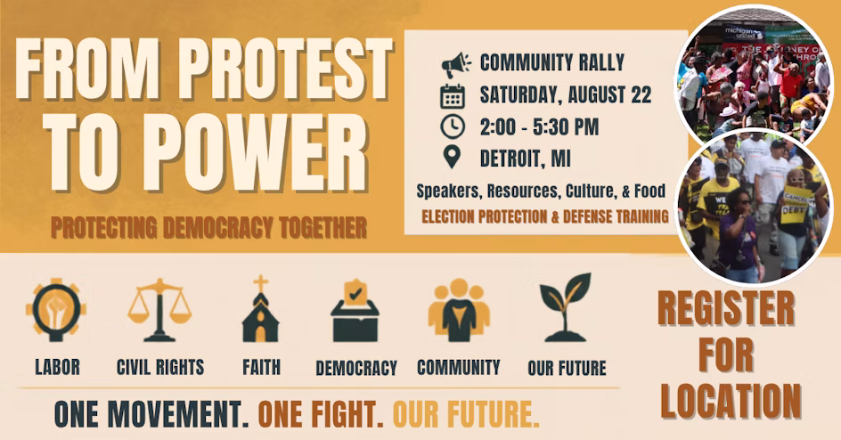 From Protest to Power: Protecting Democracy Together