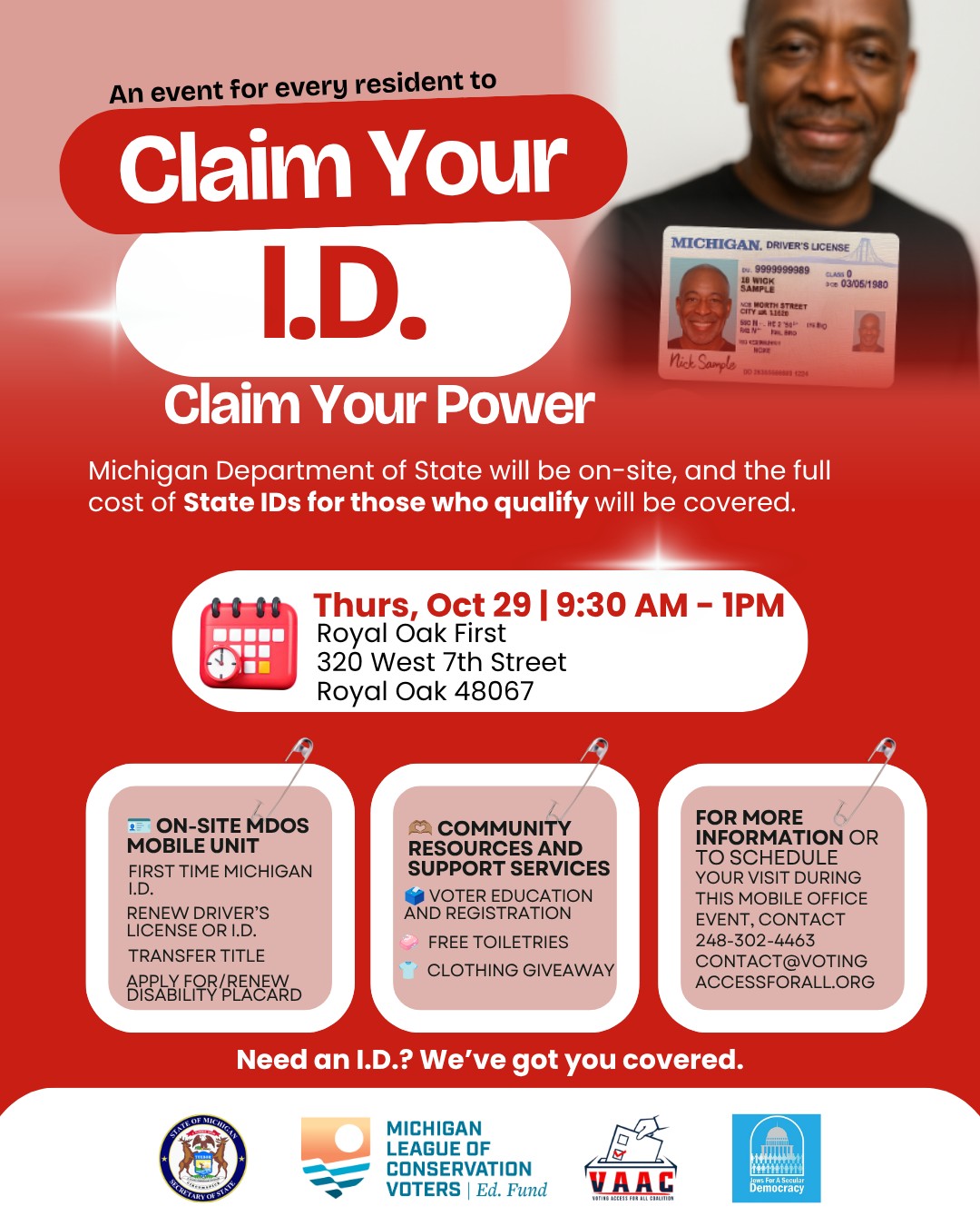 Pull Up & Plug In: ID Clinic in Royal Oak