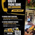 GOTV Phone Bank & Canvassing