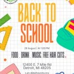 Back to School Event in Detroit