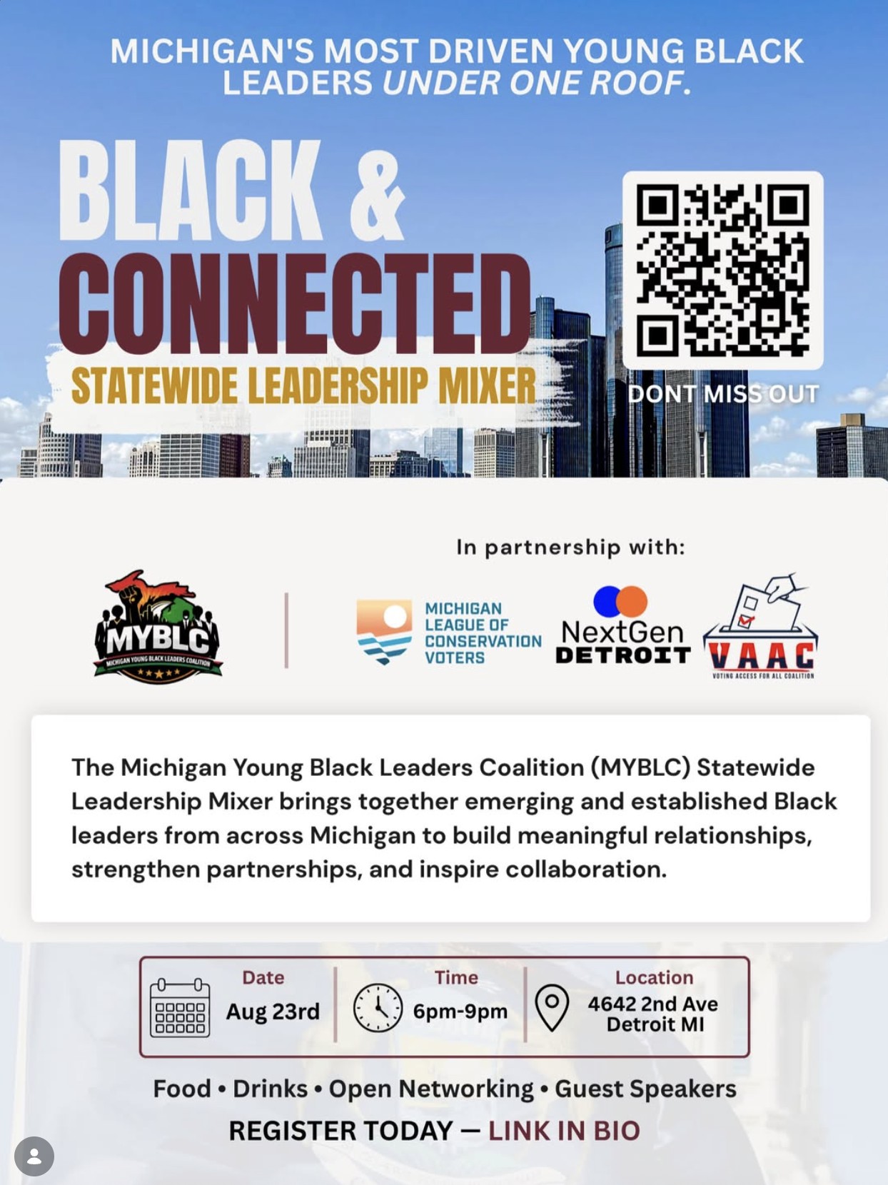 Black & Connected Mixer: Statewide Leadership Mixer