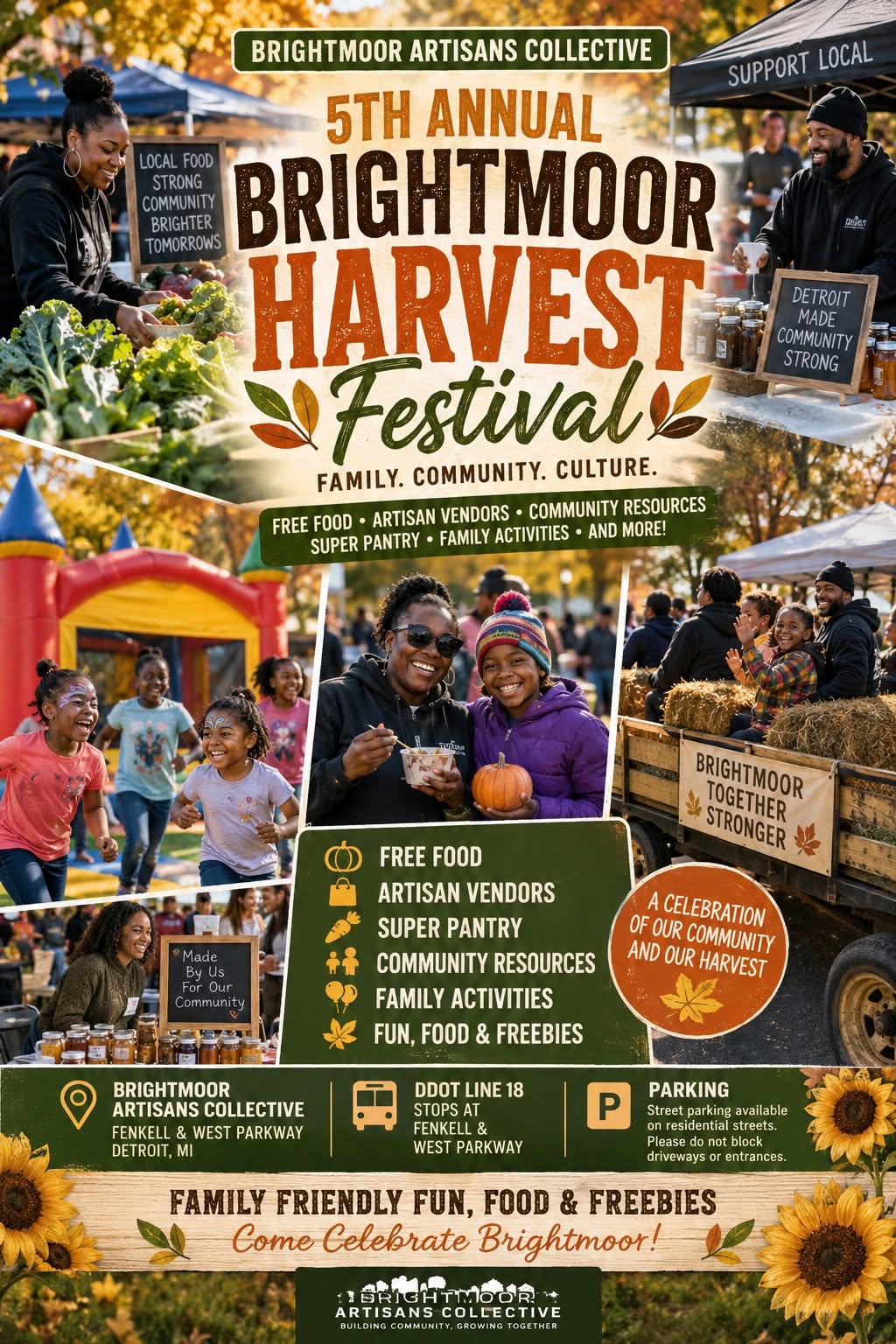 VAAC at Brightmoor Artisans Collective’s 5th Annual Harvest Festival