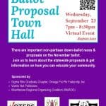 2026 Ballot Proposal Town Hall