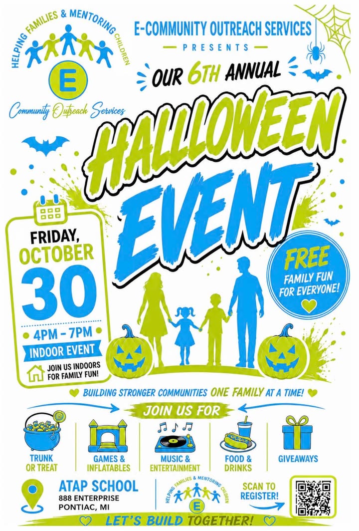 6th Annual Halloween Event in Pontiac