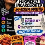 FREE THE REAL VOTER REGISTRATION WEEKEND - Lansing