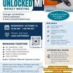 Vote Unlocked MI: Virtual Jail Voting Weekly Meeting