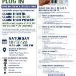 Pull Up & Plug In: Free Michigan State ID Clinic at Redford Brightmoor Initiative